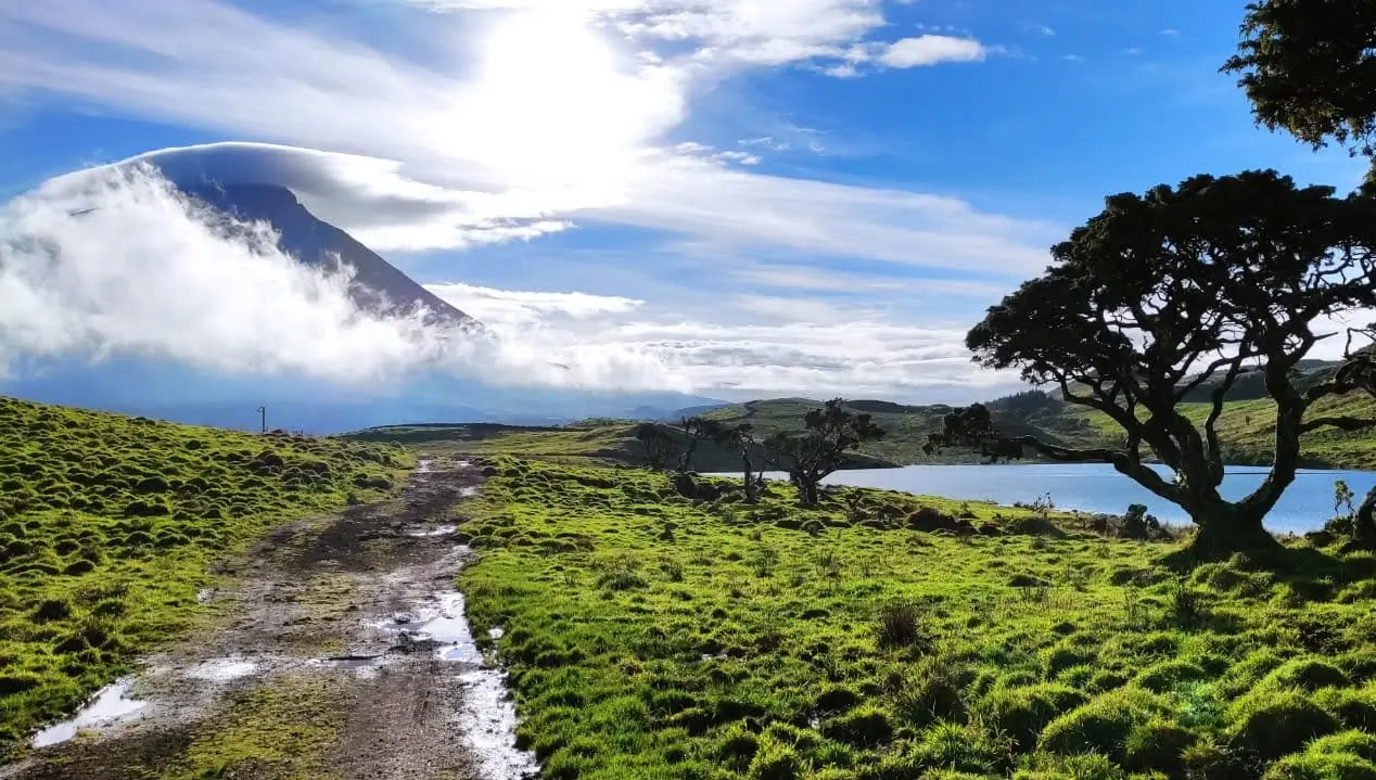 Lagoa do Capitão in Pico Island