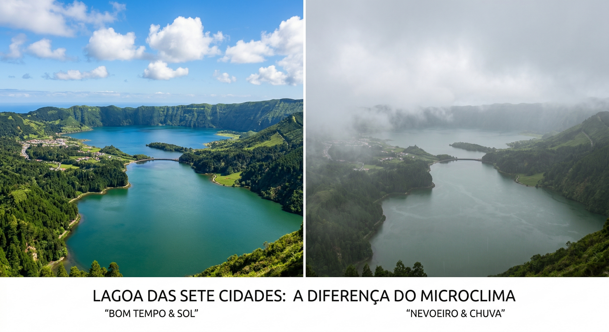 Weather in the Azores: how microclimates work and how to read the day ...