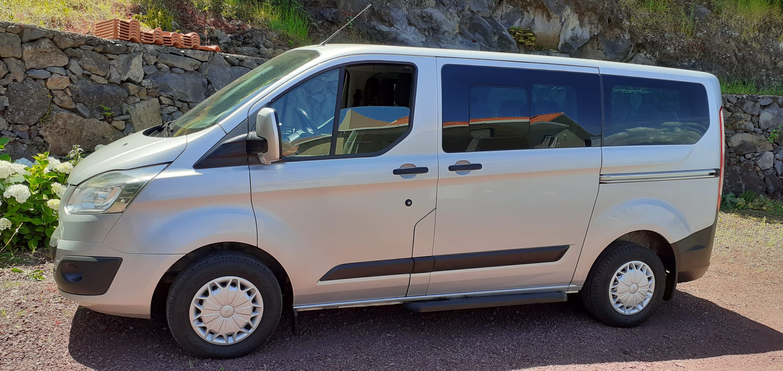 Van used by LAVAFACES on the Pico Island tour