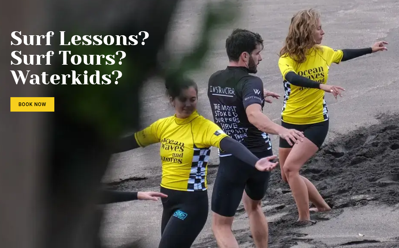 Azores Watergliders — aulas de surf em grupo em São Miguel