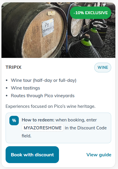 Tripix Wine Tours Pico