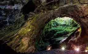 Gruta do Carvão in Ponta Delgada, São Miguel
