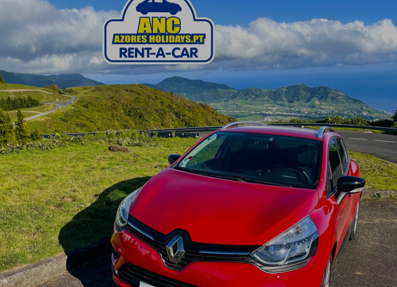 ANC Rent a Car em São Miguel com código de desconto MYAZORESHOME