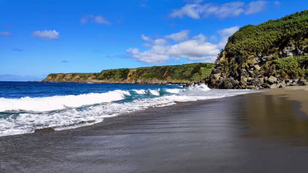 Praia dos Moinhos in Porto Formoso, São Miguel